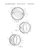 LIGHT DISTRIBUTION USING A LIGHT EMITTING DIODE ASSEMBLY diagram and image