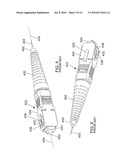 MECHANICAL INTERFACE CONVERTER FOR MAKING NON-RUGGEDIZED FIBER OPTIC CONNECTORS COMPATIBLE WITH A RUGGEDIZED FIBER OPTIC ADAPTER diagram and image