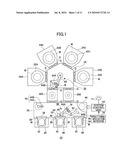 POSITIONAL DEVIATION DETECTION APPARATUS AND PROCESS SYSTEM EMPLOYING THE SAME diagram and image