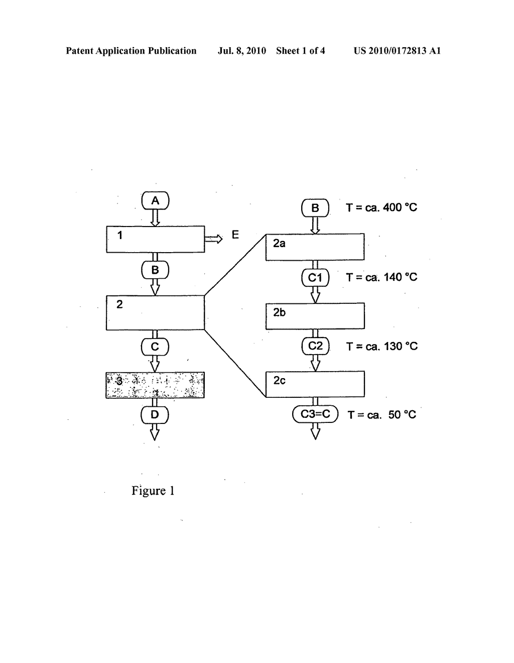 DEVICE AND METHOD FOR REDUCING CO2-EMISSIONS FROM THE WASTE GASES OF COMBUSTION PLANTS - diagram, schematic, and image 02