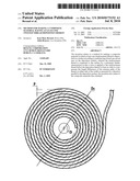 METHOD FOR MAKING A COMPOSITE MATERIAL HAVING AT LEAST ONE TWISTED THREAD DEPOSITED THEREIN diagram and image