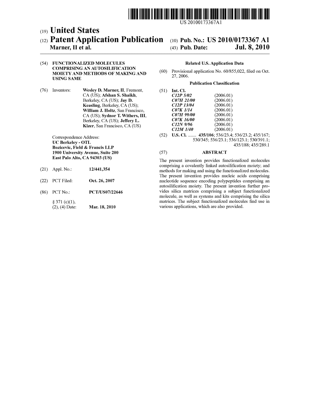 FUNCTIONALIZED MOLECULES COMPRISING AN AUTOSILIFICATION MOIETY AND METHODS OF MAKING AND USING SAME - diagram, schematic, and image 01