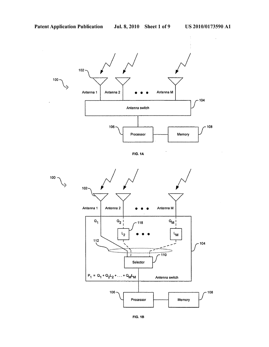 METHOD AND SYSTEM FOR ANTENNA SELECTION DIVERSITY WITH BIASING - diagram, schematic, and image 02