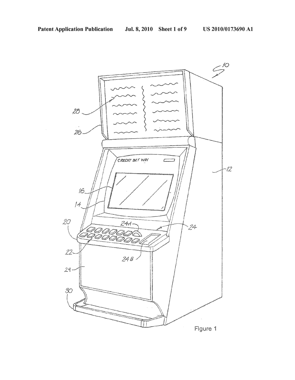 CARD SELECTION GAME WITH FEATURE - diagram, schematic, and image 02