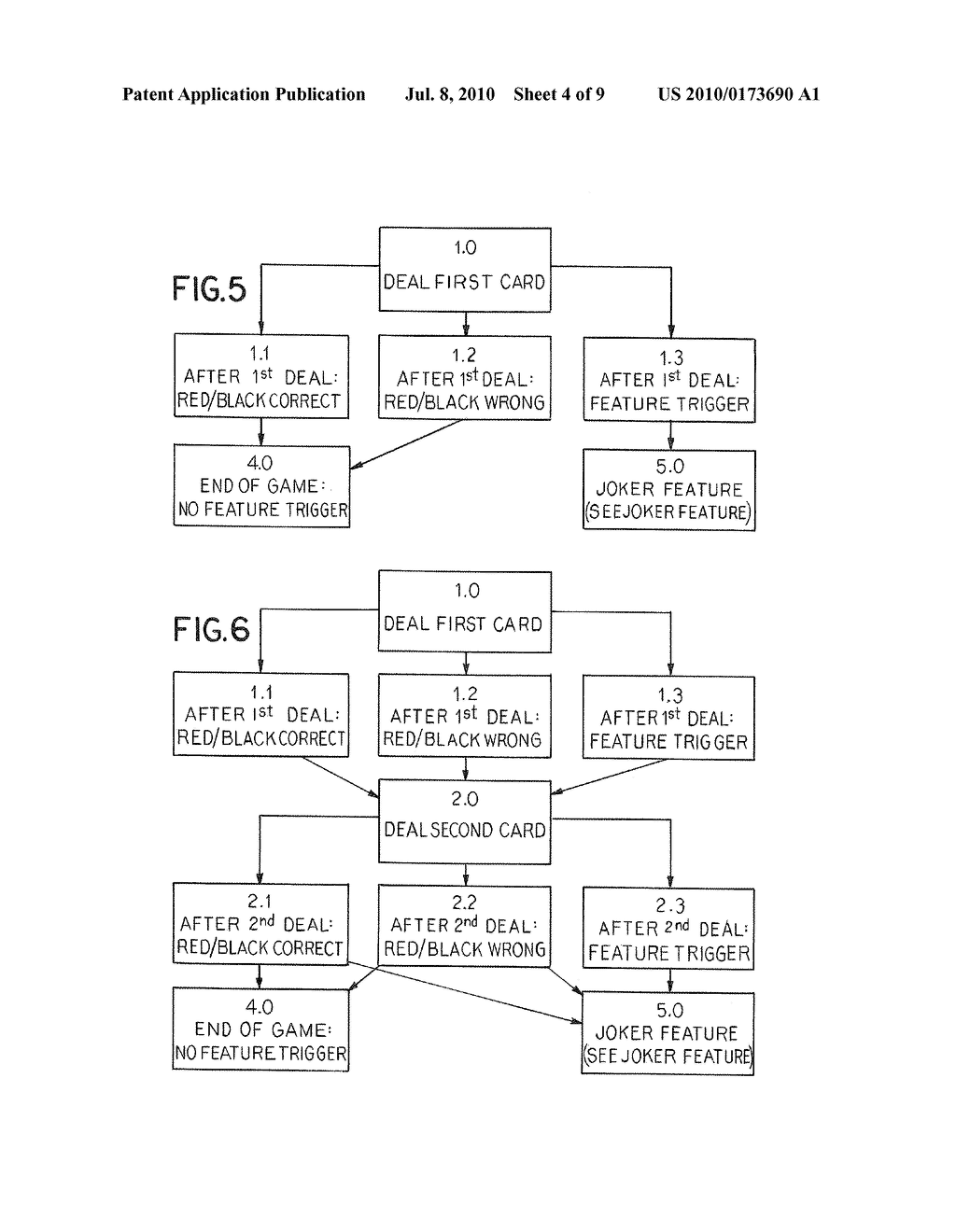 CARD SELECTION GAME WITH FEATURE - diagram, schematic, and image 05