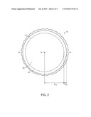 GOLF BALL HAVING REDUCED SURFACE HARDNESS diagram and image