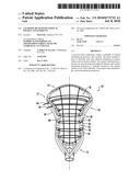 Lacrosse Head With Vertical Pocket Attachments diagram and image