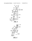 Lacrosse Head With Vertical Pocket Attachments diagram and image