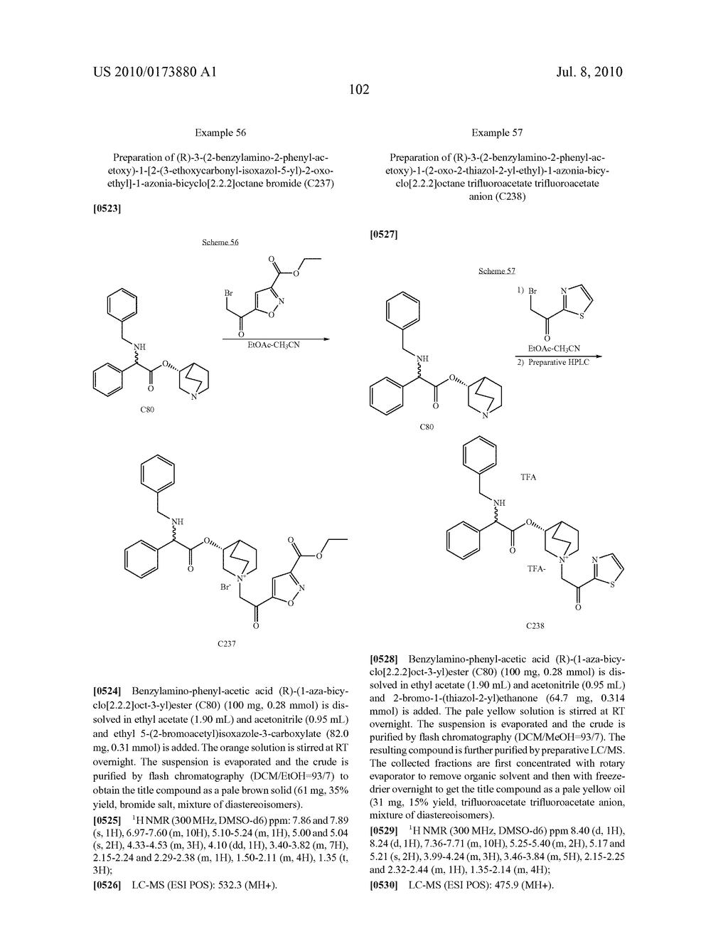 ALKALOID AMINOESTER DERIVATIVES AND MEDICINAL COMPOSITION THEREOF - diagram, schematic, and image 103