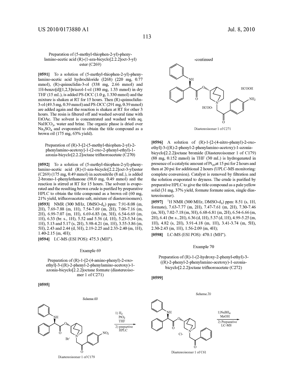 ALKALOID AMINOESTER DERIVATIVES AND MEDICINAL COMPOSITION THEREOF - diagram, schematic, and image 114