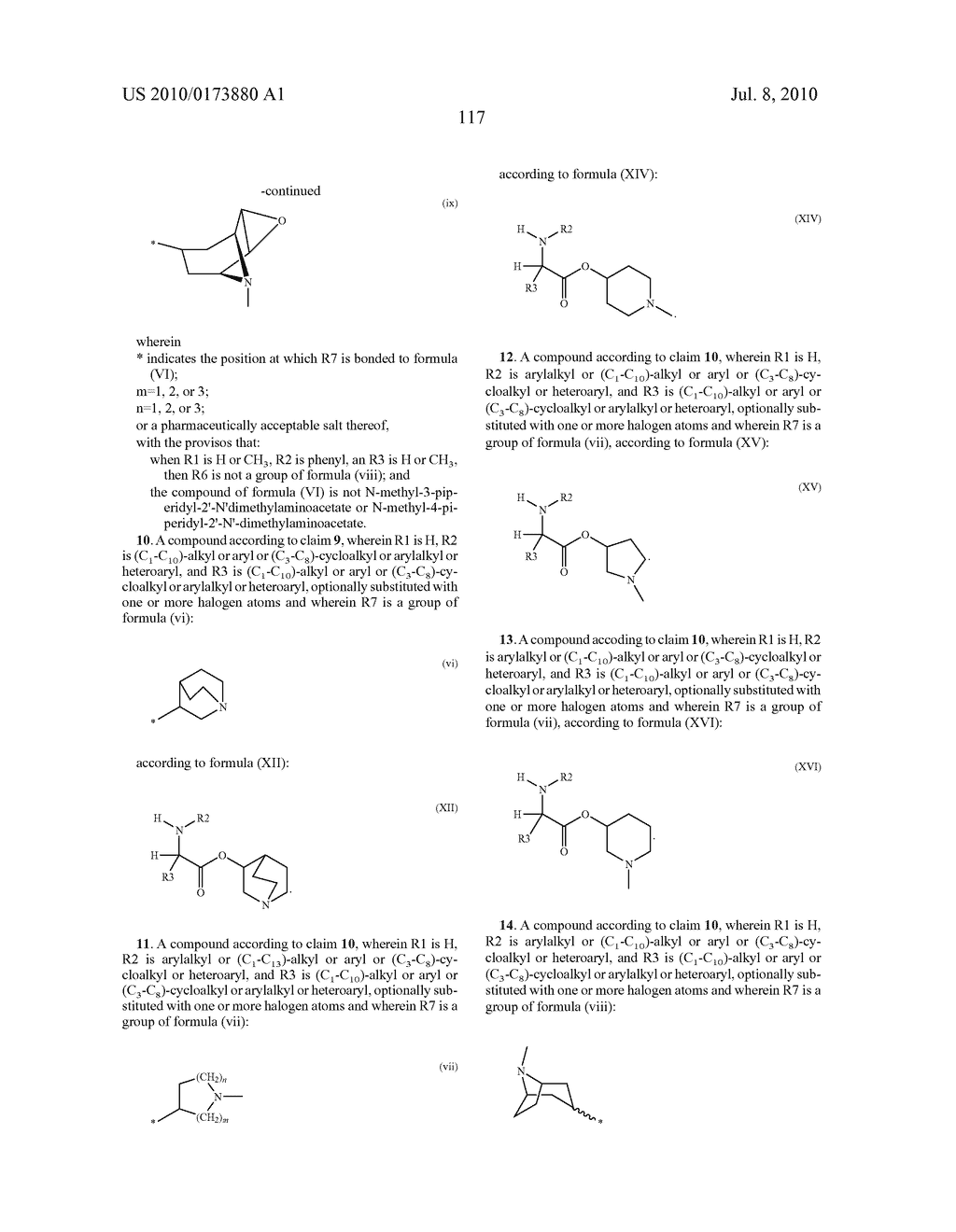 ALKALOID AMINOESTER DERIVATIVES AND MEDICINAL COMPOSITION THEREOF - diagram, schematic, and image 118