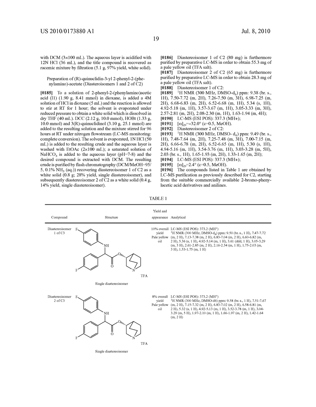 ALKALOID AMINOESTER DERIVATIVES AND MEDICINAL COMPOSITION THEREOF - diagram, schematic, and image 20