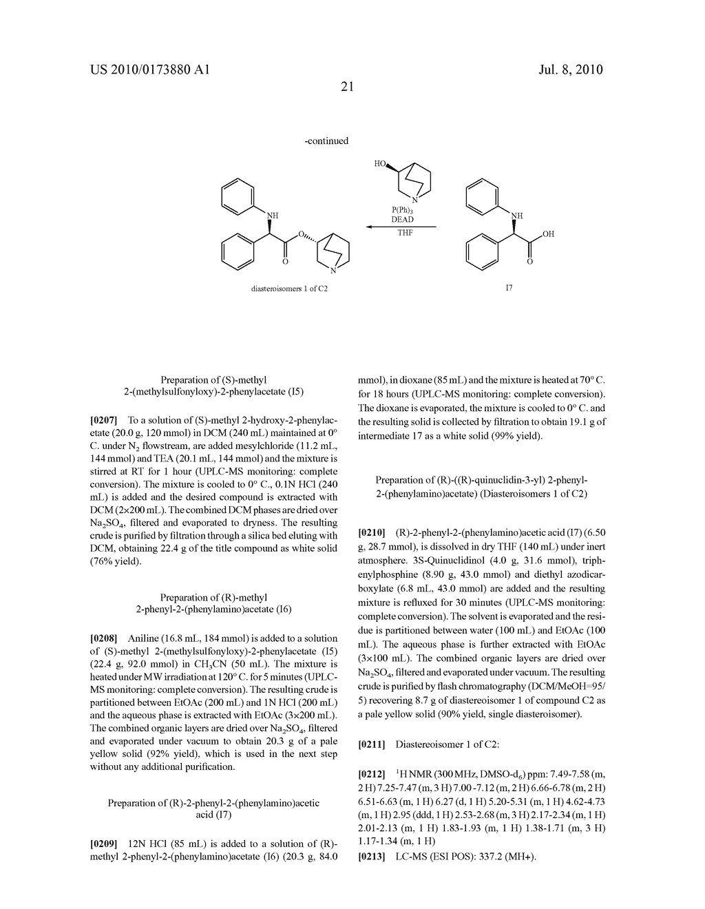 ALKALOID AMINOESTER DERIVATIVES AND MEDICINAL COMPOSITION THEREOF - diagram, schematic, and image 22