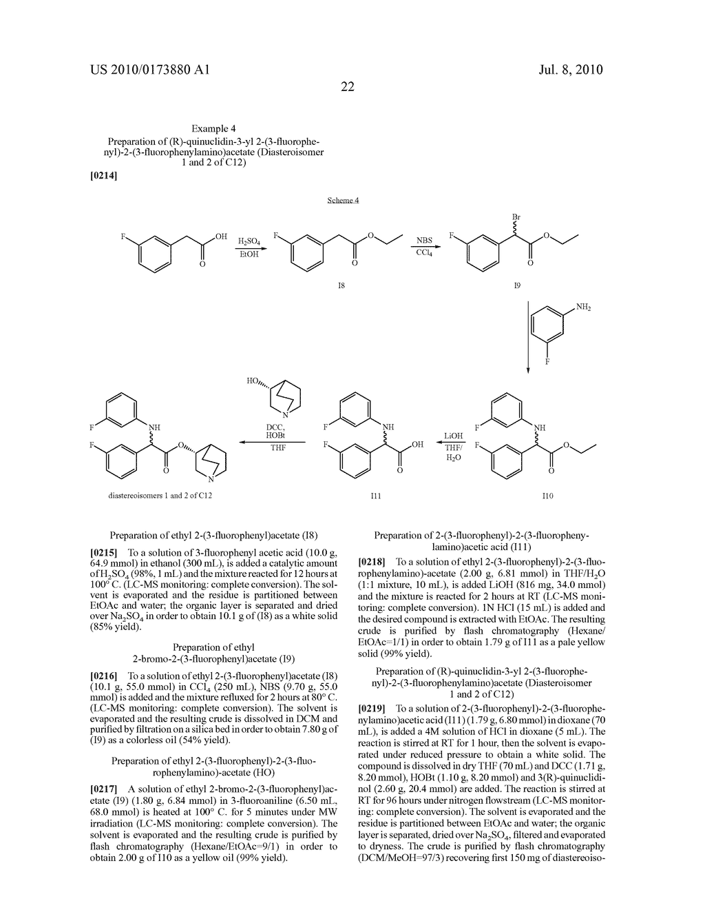 ALKALOID AMINOESTER DERIVATIVES AND MEDICINAL COMPOSITION THEREOF - diagram, schematic, and image 23