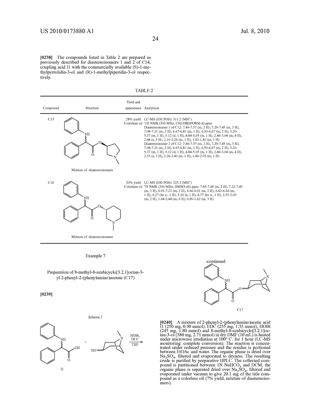 ALKALOID AMINOESTER DERIVATIVES AND MEDICINAL COMPOSITION THEREOF - diagram, schematic, and image 25