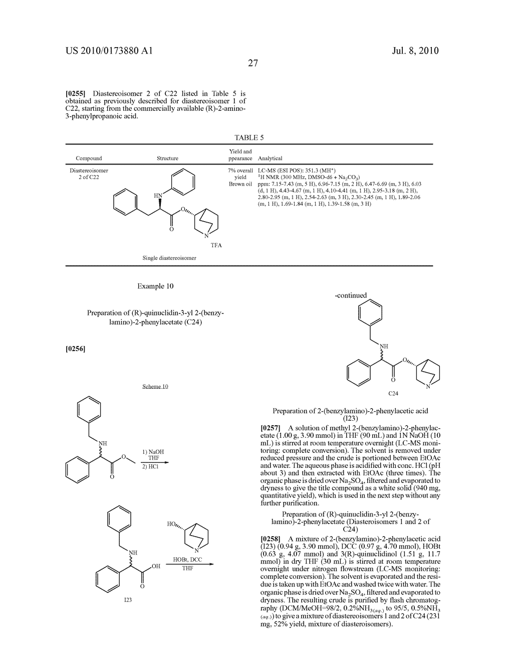 ALKALOID AMINOESTER DERIVATIVES AND MEDICINAL COMPOSITION THEREOF - diagram, schematic, and image 28