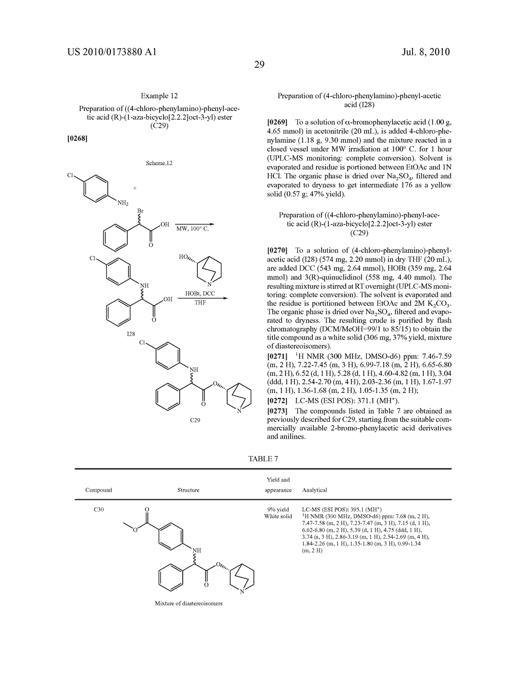 ALKALOID AMINOESTER DERIVATIVES AND MEDICINAL COMPOSITION THEREOF - diagram, schematic, and image 30