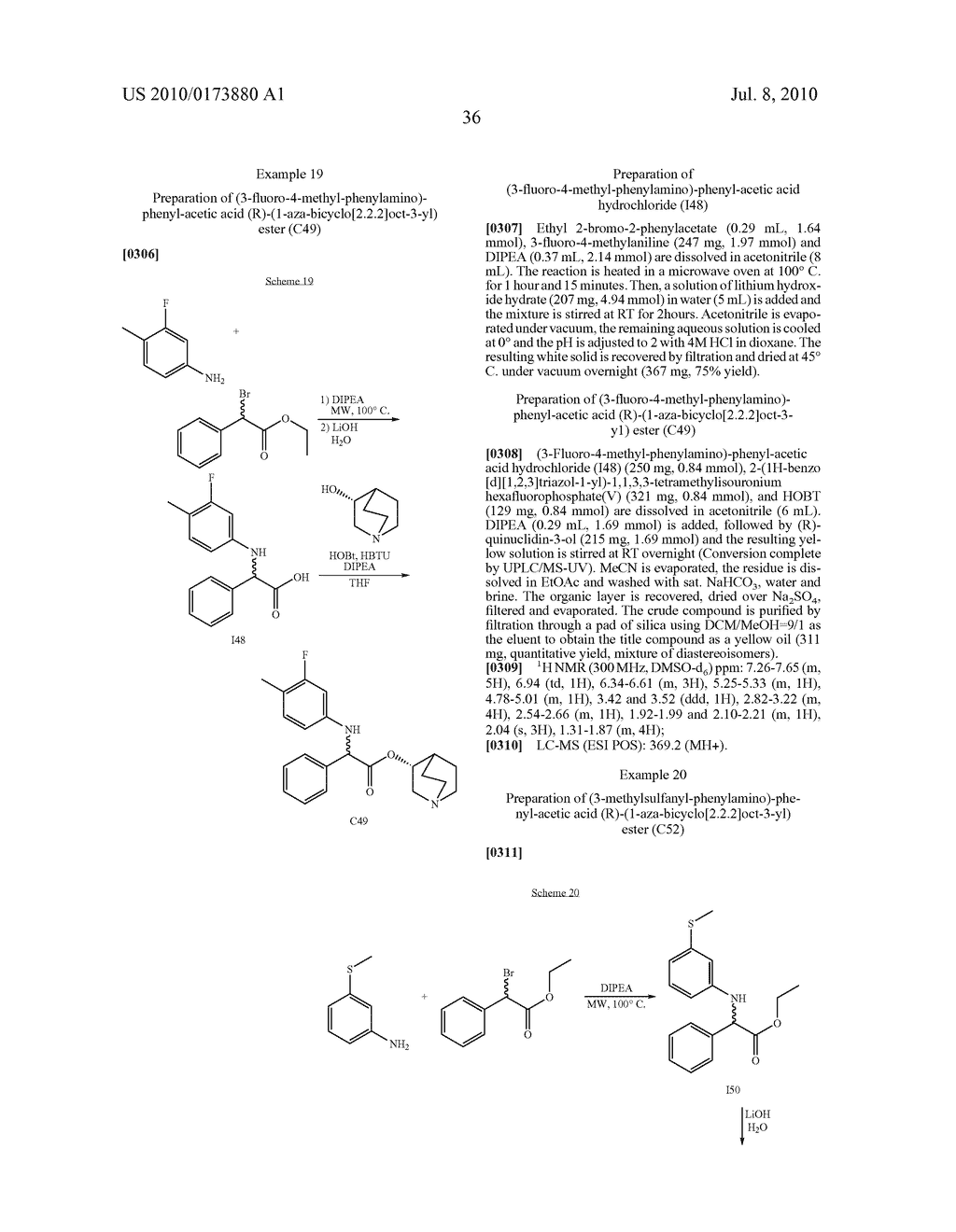 ALKALOID AMINOESTER DERIVATIVES AND MEDICINAL COMPOSITION THEREOF - diagram, schematic, and image 37