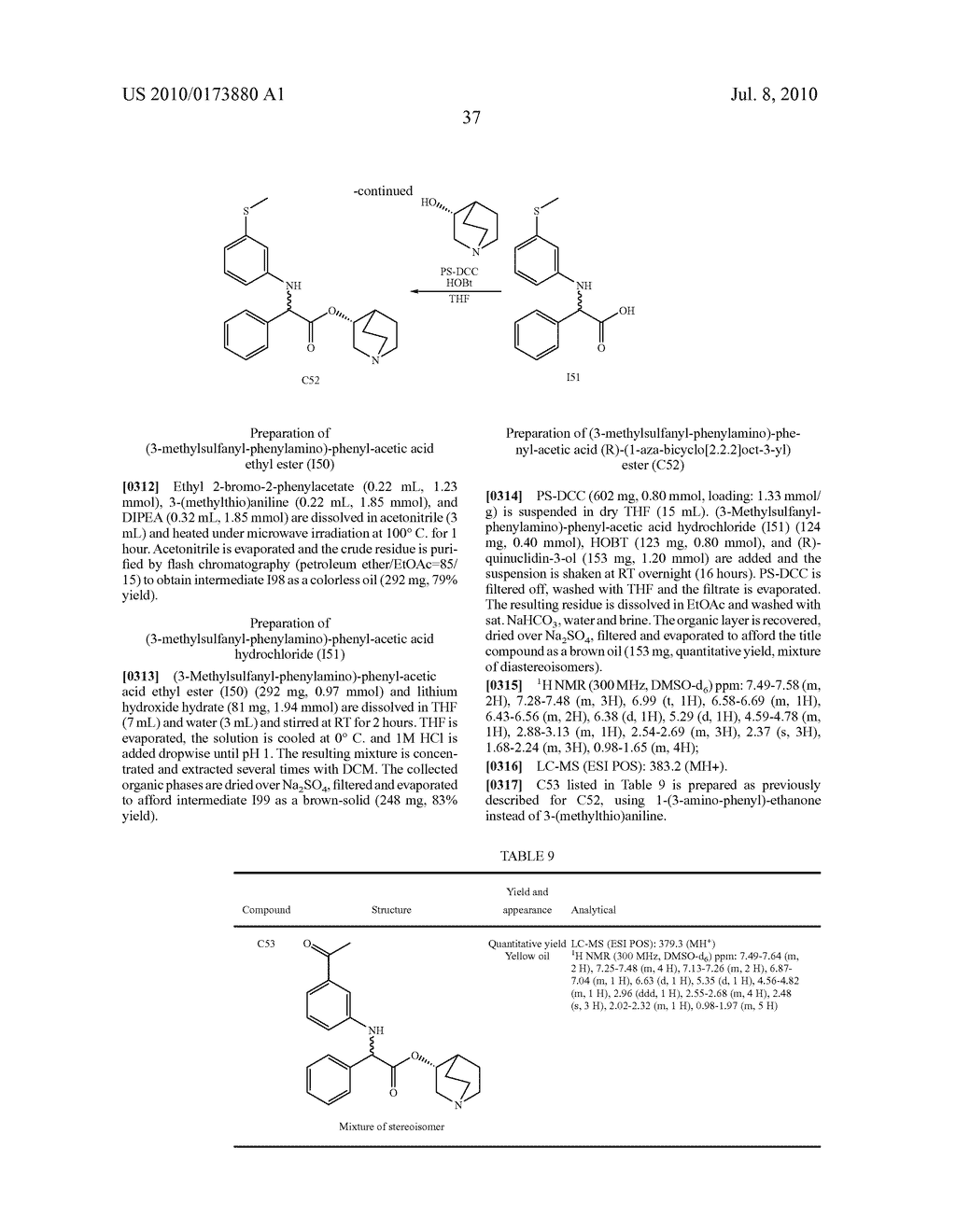 ALKALOID AMINOESTER DERIVATIVES AND MEDICINAL COMPOSITION THEREOF - diagram, schematic, and image 38