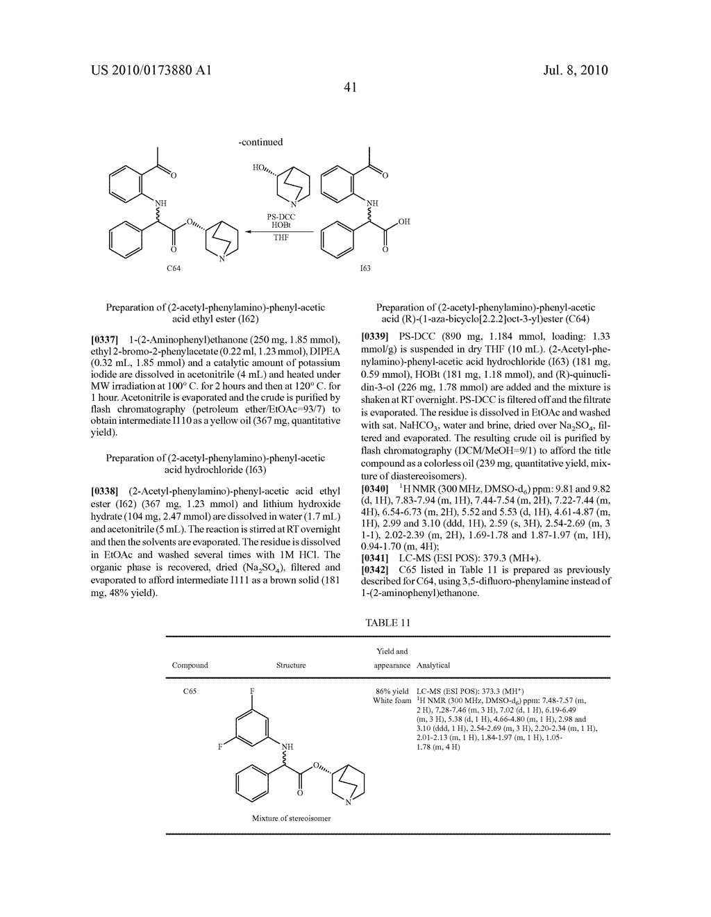 ALKALOID AMINOESTER DERIVATIVES AND MEDICINAL COMPOSITION THEREOF - diagram, schematic, and image 42