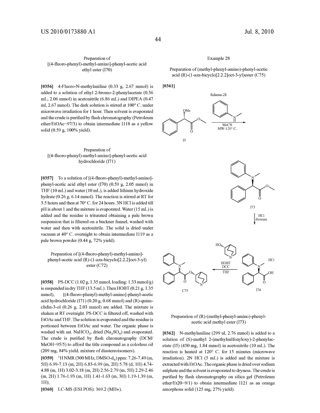 ALKALOID AMINOESTER DERIVATIVES AND MEDICINAL COMPOSITION THEREOF - diagram, schematic, and image 45