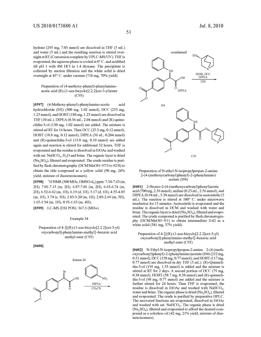 ALKALOID AMINOESTER DERIVATIVES AND MEDICINAL COMPOSITION THEREOF - diagram, schematic, and image 52