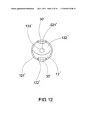Dispenser cap for eye-drop container diagram and image