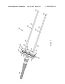 DUAL SCREWDRIVER ADAPTABLE TO CONNECTOR ASSEMBLIES OF DIFFERENT TYPES AND SIZES diagram and image