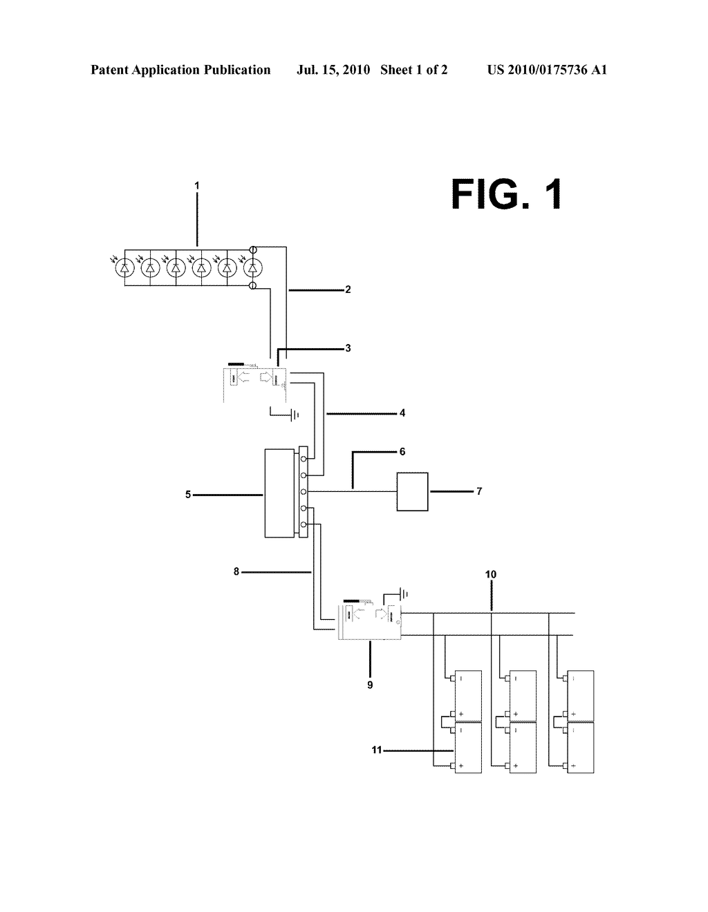 METHOD FOR GENERATING ELECTRICITY FROM SOLAR PANELS FOR EMERGENCY TRAILER USE - diagram, schematic, and image 02