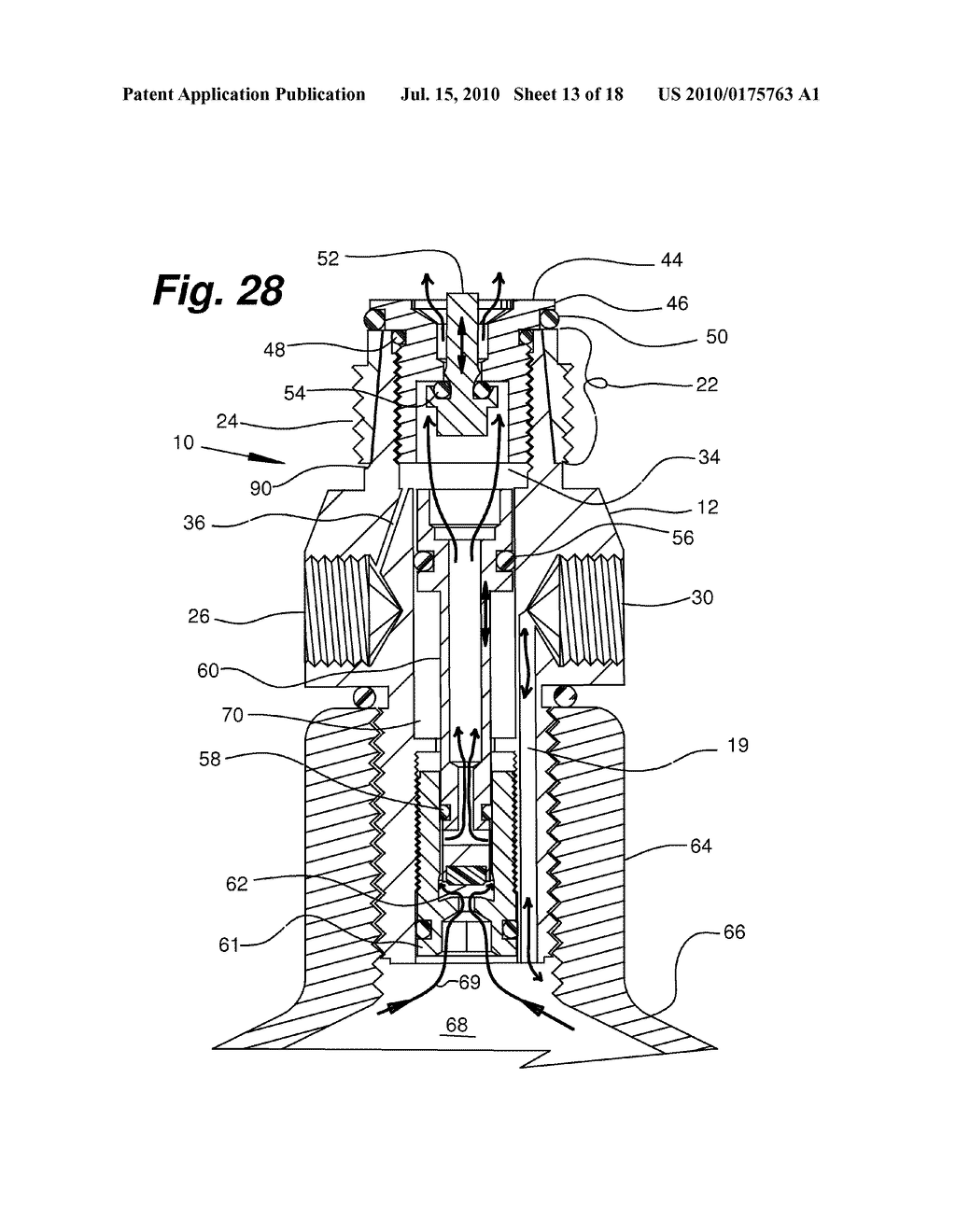 Compressed Gas Regulator Apparatus - diagram, schematic, and image 14