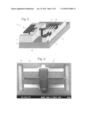 Microelectromechanical systems structures and self-aligned harpss fabrication processes for producing same diagram and image