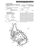 DEVICE FOR SECURING A FOOTWEAR TO A SLIDING BOARD diagram and image