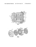 TWO-STAGE COOLING FAN FOR AN ELECTRIC GENERATOR diagram and image