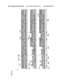 DISPLAY DEVICE, ELECTRONIC APPARATUS, AND METHOD OF FABRICATING THE DISPLAY DEVICE diagram and image