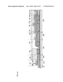 DISPLAY DEVICE, ELECTRONIC APPARATUS, AND METHOD OF FABRICATING THE DISPLAY DEVICE diagram and image