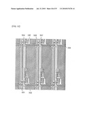 DISPLAY DEVICE, ELECTRONIC APPARATUS, AND METHOD OF FABRICATING THE DISPLAY DEVICE diagram and image