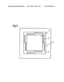 COMPONENT HAVING STRESS-REDUCED MOUNTING diagram and image