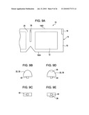 Stereoscopic glasses diagram and image