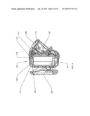 Device for power supply of a portable electric torch by storage battery unit or batteries, and lamp equipped with such a device diagram and image