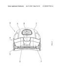 Device for power supply of a portable electric torch by storage battery unit or batteries, and lamp equipped with such a device diagram and image