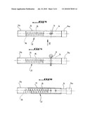 DEVICE FOR A PAVEMENT MANHOLE WITH A SUPPORT FRAME FOR CLOSING A PANEL HINGED ON THE FRAME USING PERMANENT ARTICULATION MEANS diagram and image