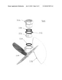 ADJUSTABLE SANITARY IMPELLER HUB diagram and image