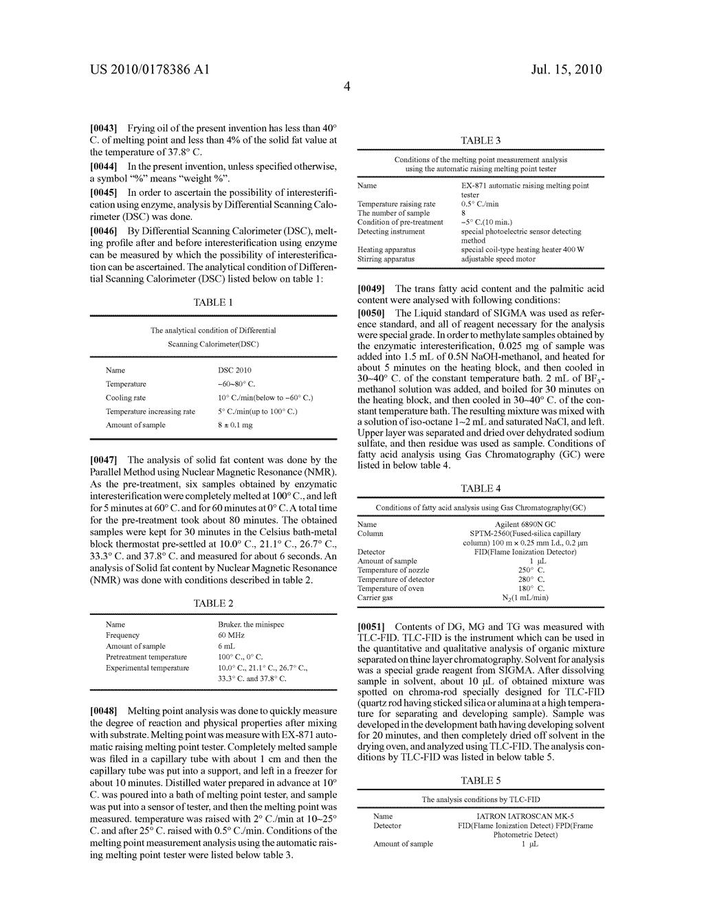 TRANS FATTY ACID FREE FAT FOR FRYING PRODUCED BY ENZYMATIC INTERESTERIFICATION AND METHOD FOR PREPARING THE SAME - diagram, schematic, and image 09