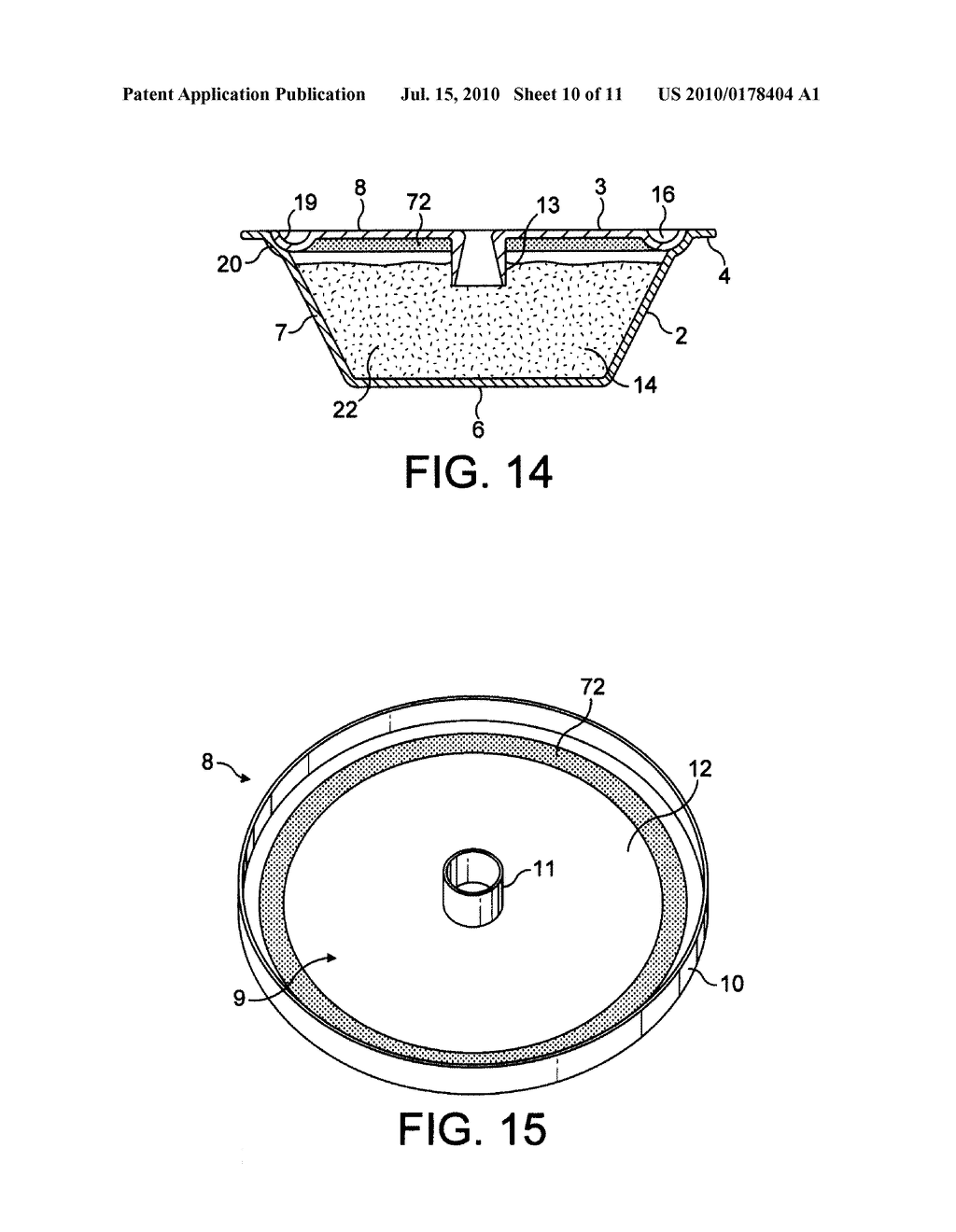 CAPSULE SYSTEM, DEVICE AND METHOD FOR PREPARING A FOOD LIQUID CONTAINED IN A RECEPTACLE BY CENTRIFUGATION - diagram, schematic, and image 11