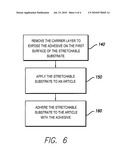 Stretchable Applique And Method For Making The Same diagram and image