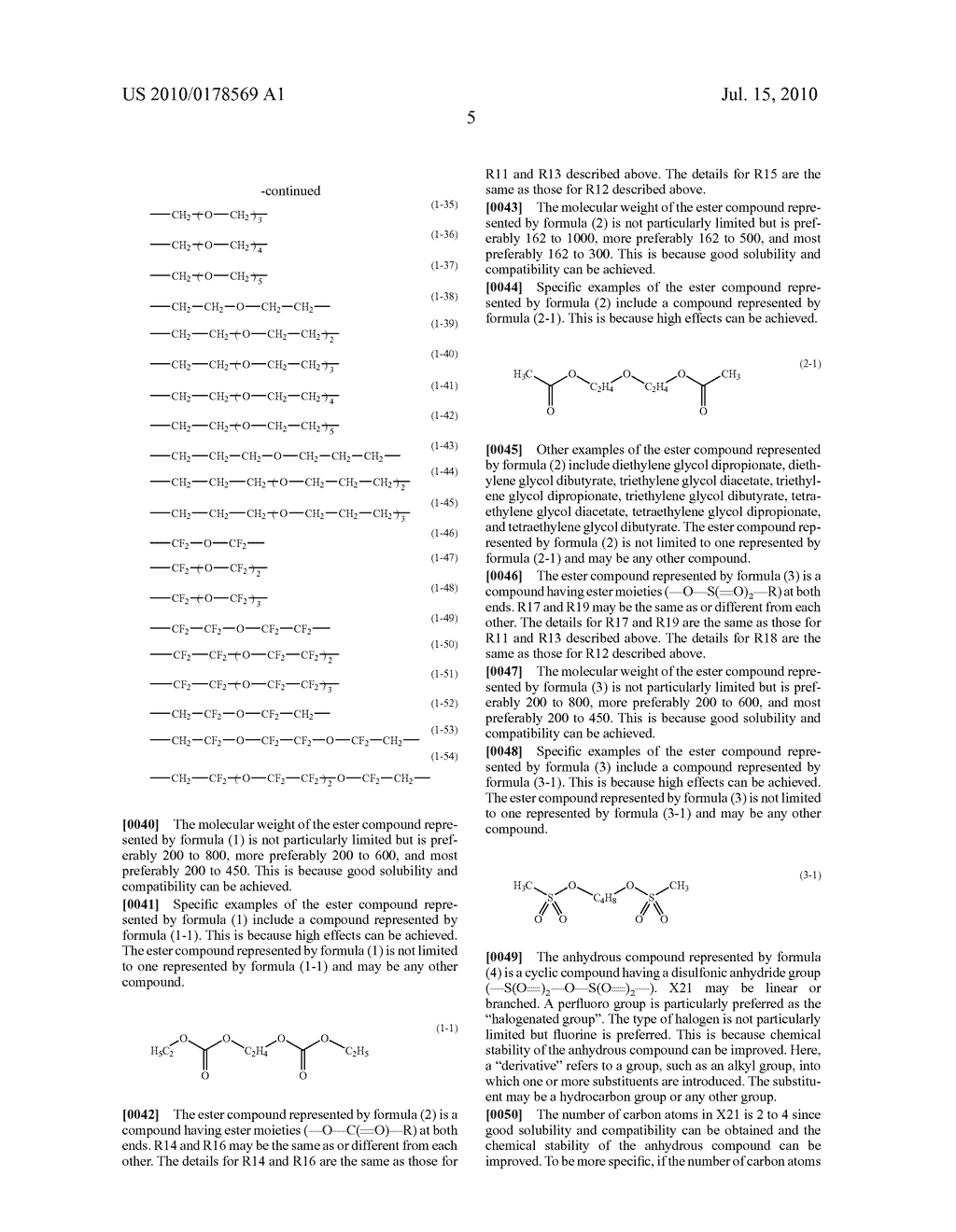 ELECTROLYTE AND SECONDARY BATTERY - diagram, schematic, and image 13