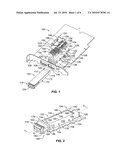 STRADDLE MOUNT CONNECTOR FOR PLUGGABLE TRANSCEIVER MODULE diagram and image