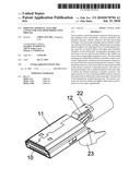 Piercing Terminal, Electric Connector and Their Production Process diagram and image