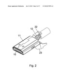 Piercing Terminal, Electric Connector and Their Production Process diagram and image