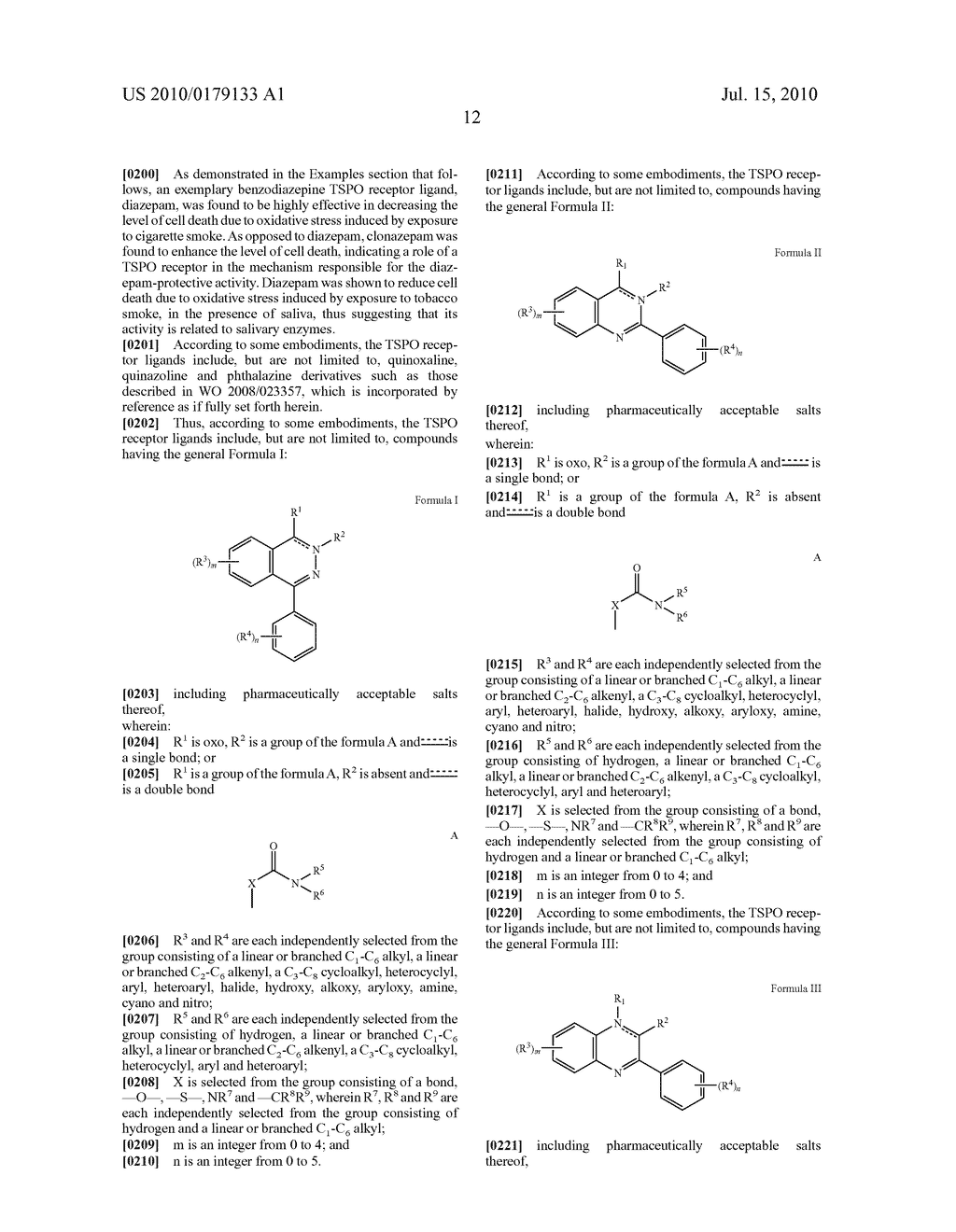 COMPOSITIONS, ARTICLES AND METHODS COMRISING TSPO LIGANDS FOR PREVENTING OR REDUCING TOBACCO-ASSOCIATED DAMAGE - diagram, schematic, and image 32